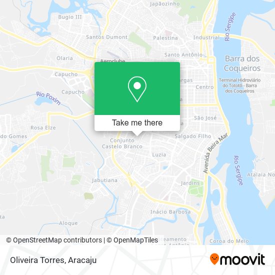 Oliveira Torres map