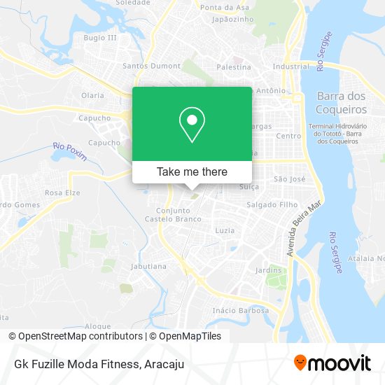 Gk Fuzille Moda Fitness map