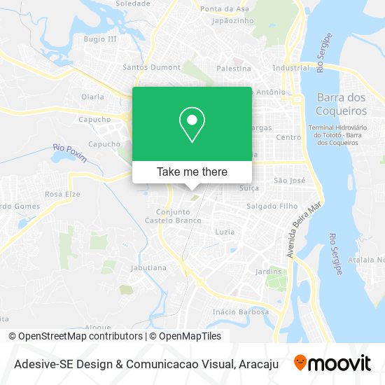 Adesive-SE Design & Comunicacao Visual map