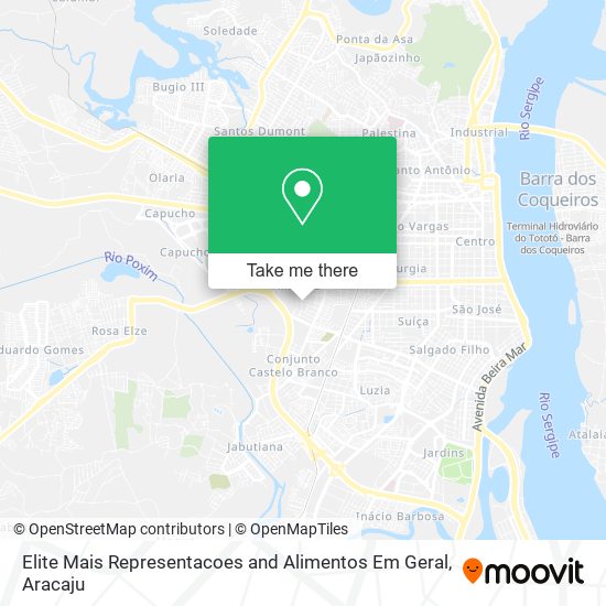 Mapa Elite Mais Representacoes and Alimentos Em Geral