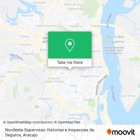 Mapa Nordeste Supervisao Vistorias e Inspecoes de Seguros