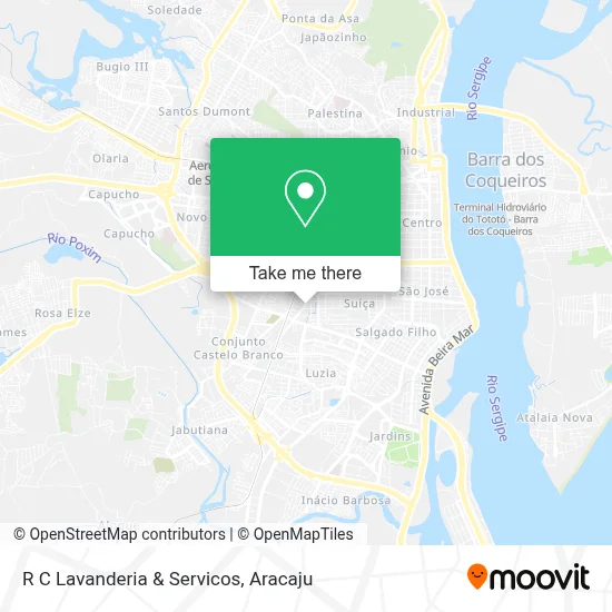 R C Lavanderia & Servicos map