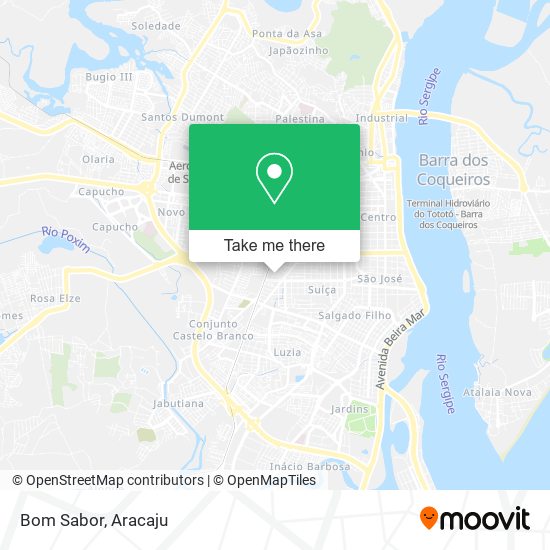 Bom Sabor map