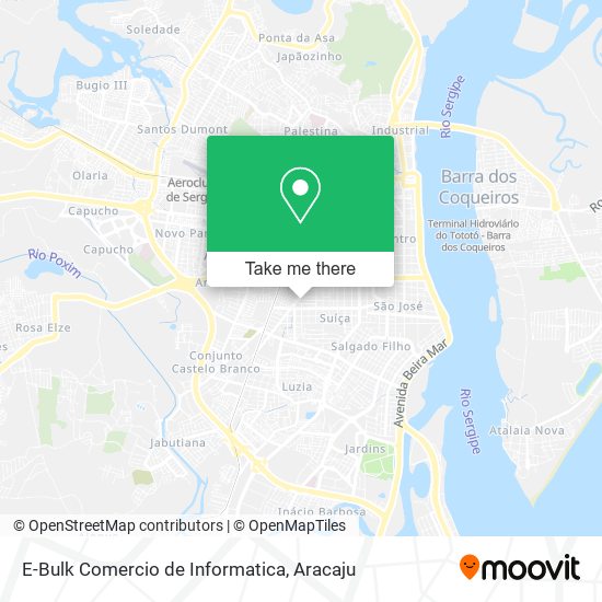 E-Bulk Comercio de Informatica map