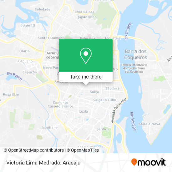 Victoria Lima Medrado map