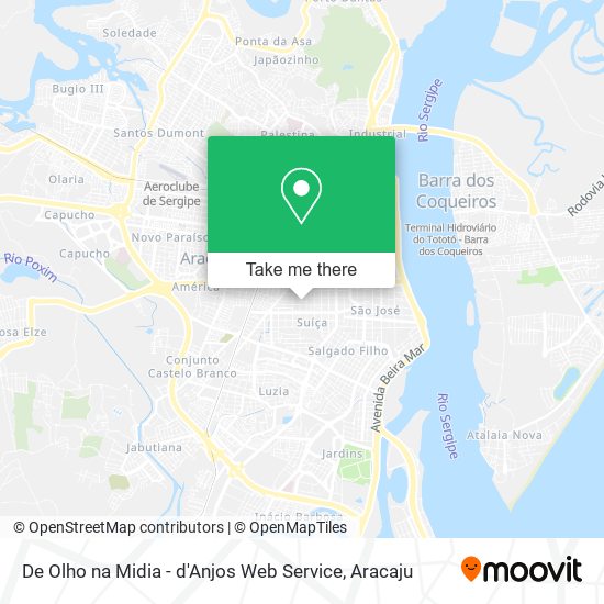 De Olho na Midia - d'Anjos Web Service map