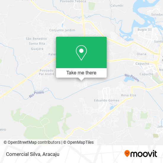 Comercial Silva map