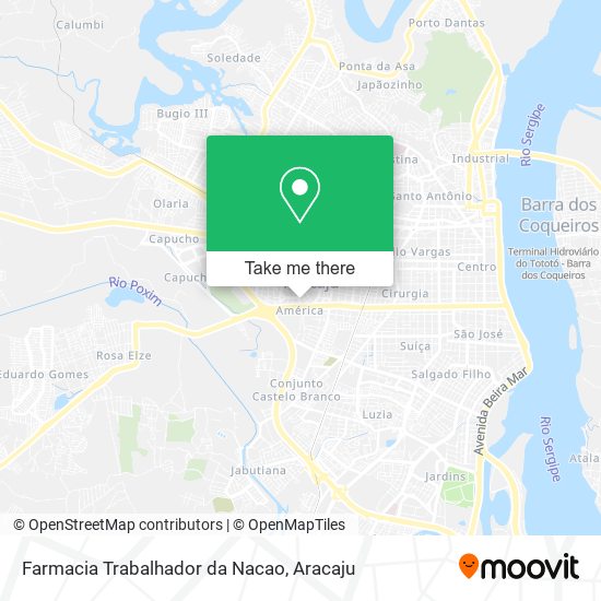 Farmacia Trabalhador da Nacao map