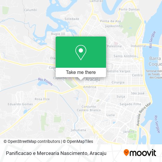 Panificacao e Mercearia Nascimento map