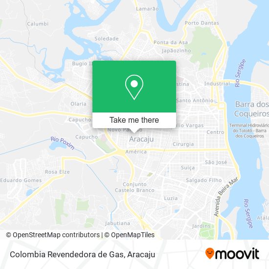 Colombia Revendedora de Gas map