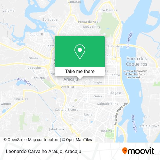 Leonardo Carvalho Araujo map