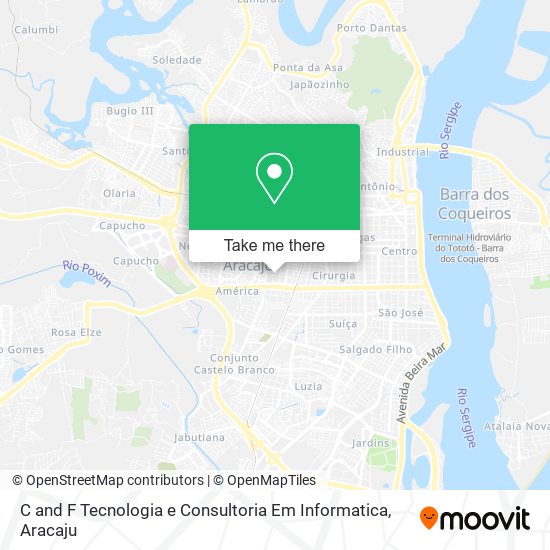 C and F Tecnologia e Consultoria Em Informatica map