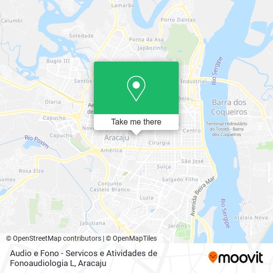 Mapa Audio e Fono - Servicos e Atividades de Fonoaudiologia L