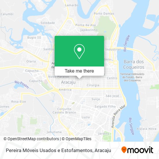 Pereira Móveis Usados e Estofamentos map
