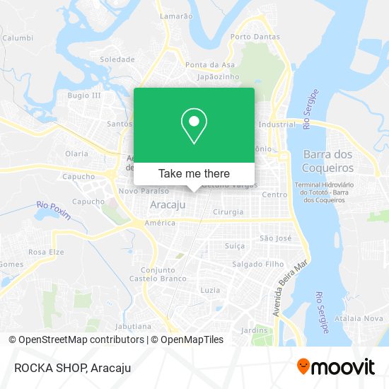 ROCKA SHOP map