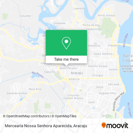 Mercearia Nossa Senhora Aparecida map