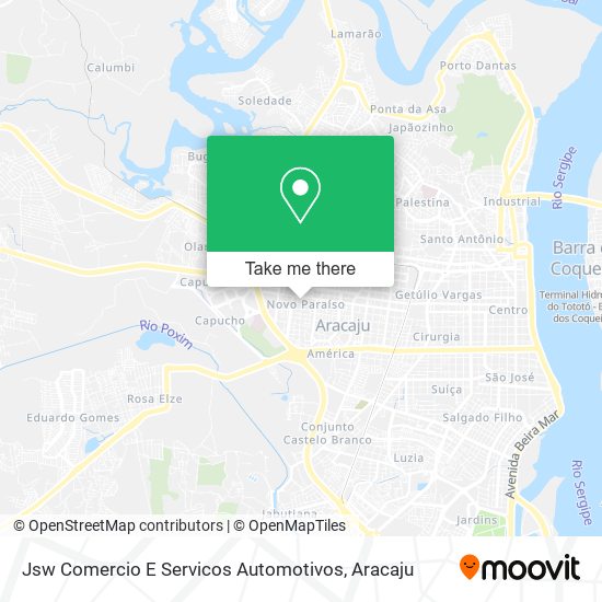 Jsw Comercio E Servicos Automotivos map