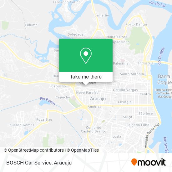 BOSCH Car Service map