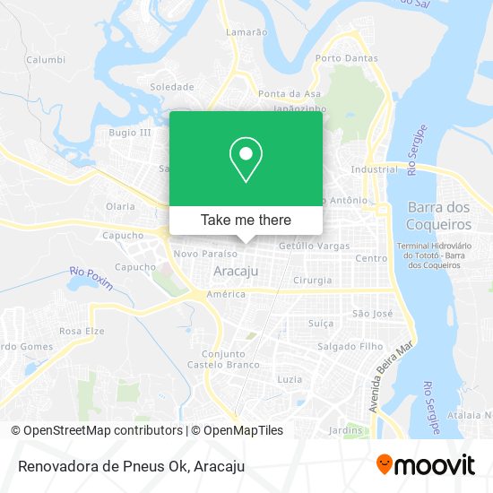 Renovadora de Pneus Ok map