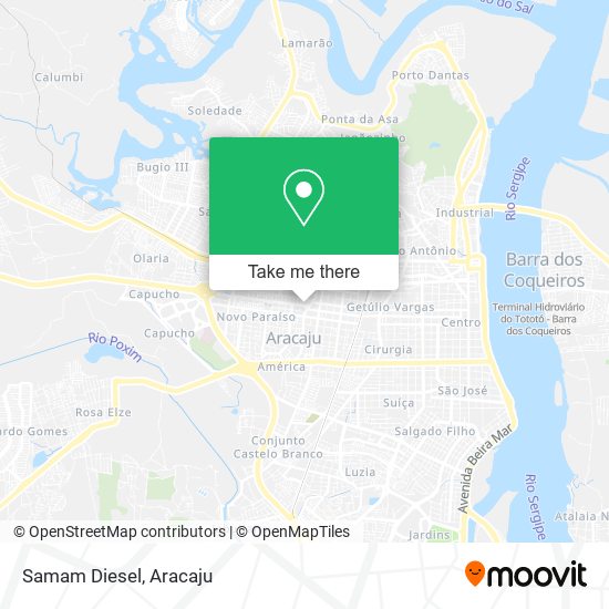 Mapa Samam Diesel