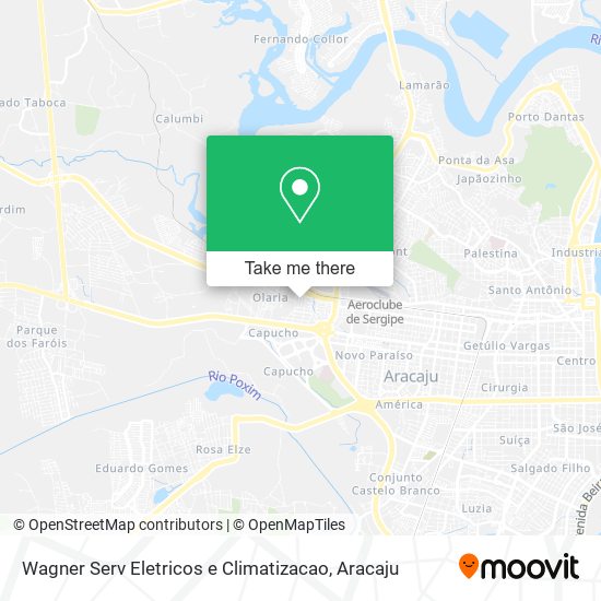 Wagner Serv Eletricos e Climatizacao map