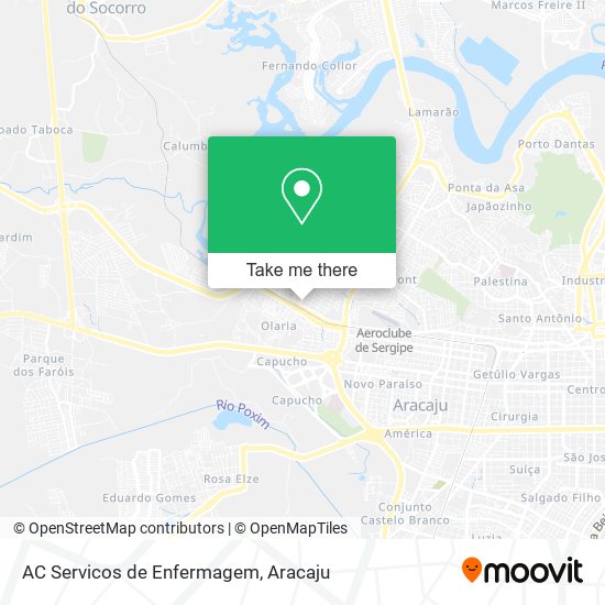 Mapa AC Servicos de Enfermagem