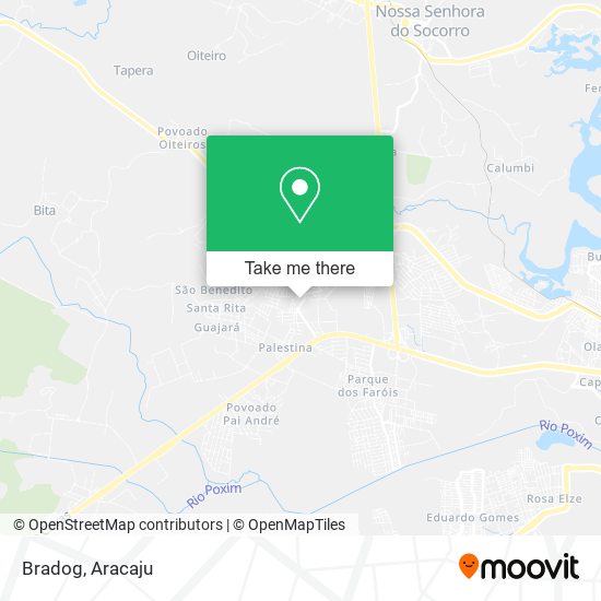 Bradog map