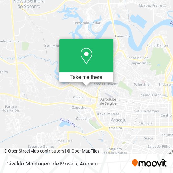 Givaldo Montagem de Moveis map