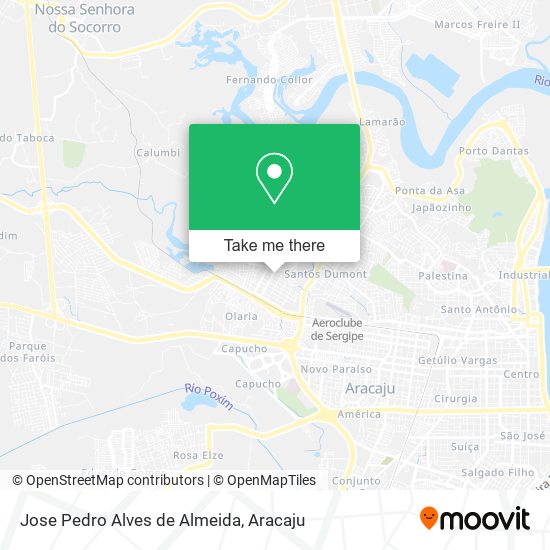 Mapa Jose Pedro Alves de Almeida