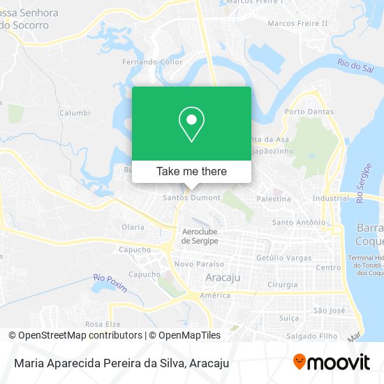 Maria Aparecida Pereira da Silva map