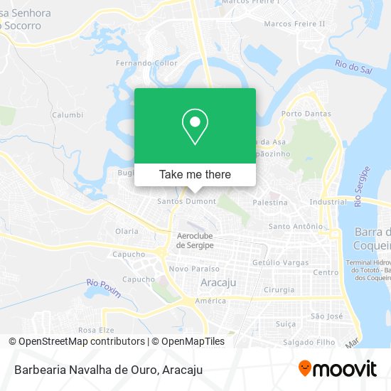 Barbearia Navalha de Ouro map