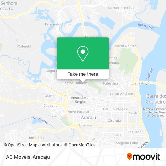 AC Moveis map