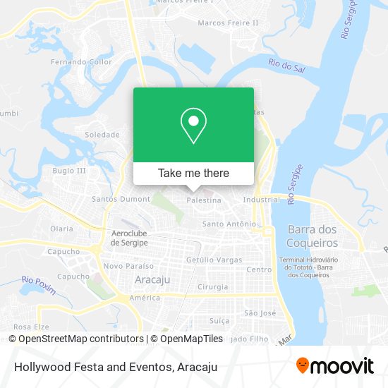 Mapa Hollywood Festa and Eventos