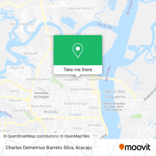 Mapa Charles Demetrius Barreto Silva