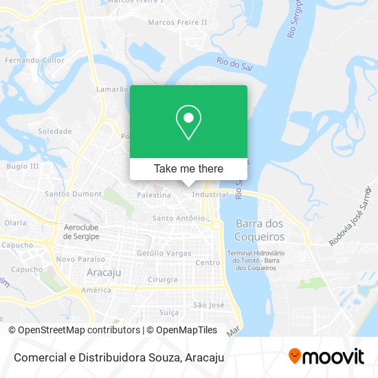 Comercial e Distribuidora Souza map