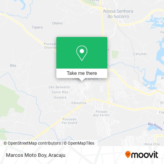 Mapa Marcos Moto Boy
