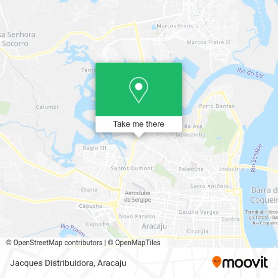 Jacques Distribuidora map