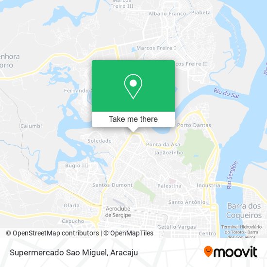 Supermercado Sao Miguel map