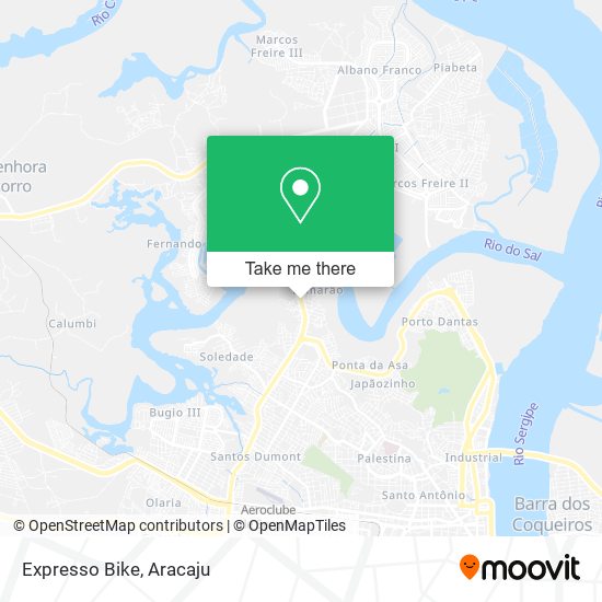 Expresso Bike map