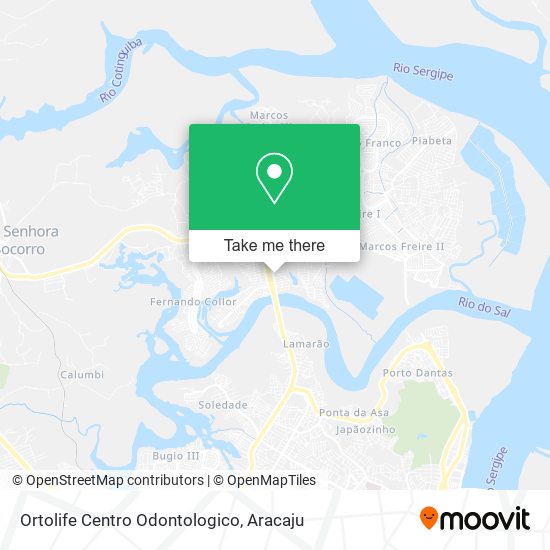 Ortolife Centro Odontologico map