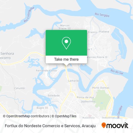 Fortlux do Nordeste Comercio e Servicos map
