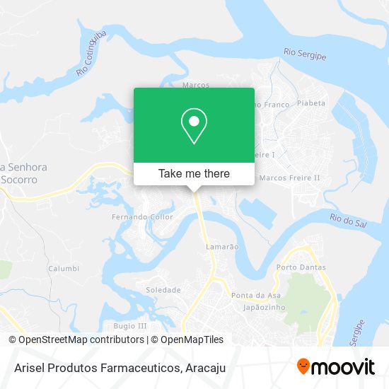 Arisel Produtos Farmaceuticos map