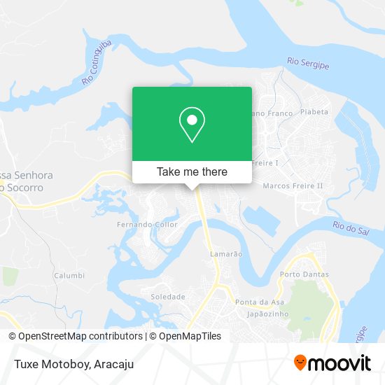 Tuxe Motoboy map