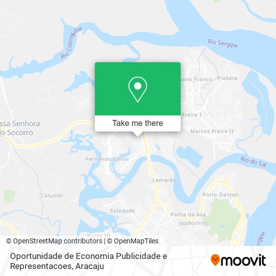 Mapa Oportunidade de Economia Publicidade e Representacoes