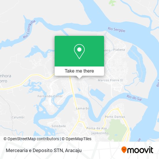 Mapa Mercearia e Deposito STN