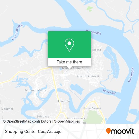 Shopping Center Cee map