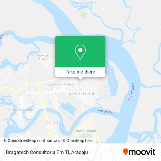 Mapa Bragatech Consultoria Em Ti