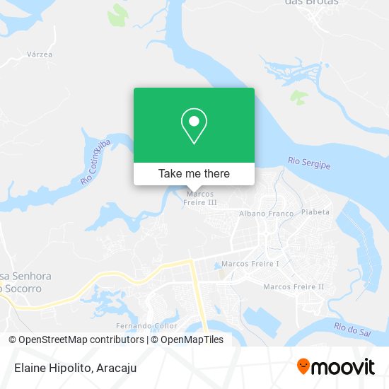 Elaine Hipolito map