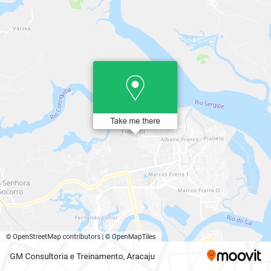 Mapa GM Consultoria e Treinamento