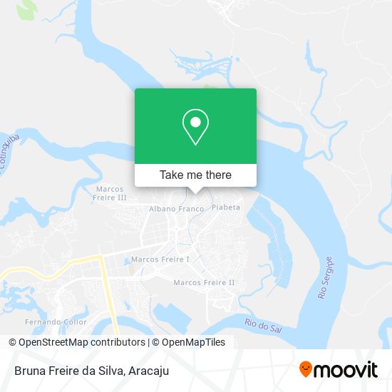 Bruna Freire da Silva map